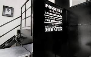 Allow 48 hours for miracles